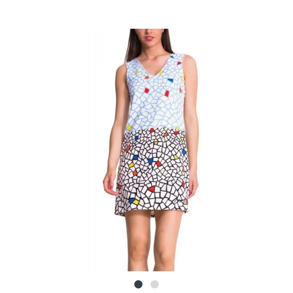 NWT DESIGUAL mosaic dress